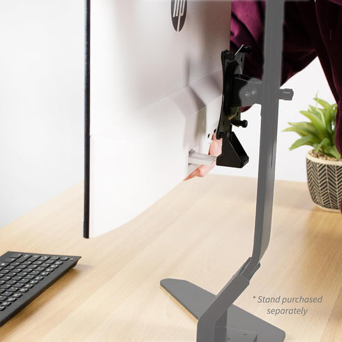 VIVO Quick Attach VESA Adapter Designed for HP Monitors 27er, 27es, 27ea, 25er, 25es, 24ea, 24es, 23er, 23es, 22er, 22es, 22f, 23f, 24f, 25f, 27f,...