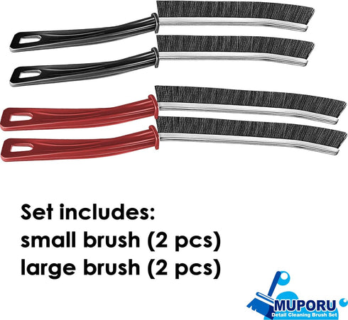 Hard Bristle Crevice Cleaning Brush, Crevice Cleaning Brush, 2023 New Hard-Bristled Cleaning Brushes for Household Use, Gap Small Stiff Bristle Cr...