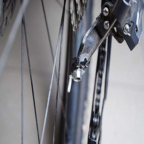 100 Pcs Cable End Crimps, Bike Cable End Caps, Alloy Road Mountain Bikes Brake Tips Shifter, Silver,with Storage Box...
