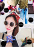 10PCS Silk Feeling Satin HeadScarf Neck Hair Small Square Scarf Color Random...