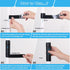 Black Self Fusing Silicone Tape, 2 PCS 1" X 11.8 Ft Silicone Rubber Rescue Tape for Pipe Hose Repair Plumbers Stop Leaking Waterproof Silicone Gri...