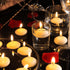 Nuanchu 20 Pcs Floating Candles Centerpieces for Wedding 1.5 Inch Small Unscented Floating Candles Decoration for Wedding Party Thanksgiving Hallo...
