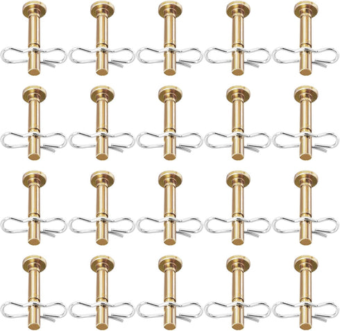 20 pcs Shear Pins for Snowblower - Shear Pins & Cotter Pins Compatible with Craftsman Troy Bilt Snow Blower Snow Thrower, Replaces 738-04124A 714-...