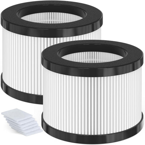 2-Pack KJ7 True HEPA Replacement Filter Compatible with Loytio KJ7 Purifier, with Aromatherapy Tablets...