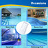1-1/2" Pool Hose Cuff, Upgraded Swimming Pool Vacuum Hose Cuff, Hose Threaded Replacement Cuff Repair Hose Ends Connect Vacuum Head to the Vacuum ...