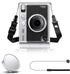 Rieibi Accessories for Fujifilm Instax Mini Evo Instant Camera, Gift Bundle Includes Clear Instax Mini Evo Case & Instax Mini Evo Lens Cap with An...