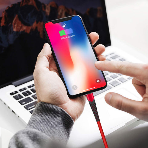 iPhone Charger, Lightning Cable 3PACK 6FT Nylon Braided Fast iPhone Charger Cord Compatible with iPhone 11 Pro Max XS XR X 8 7 6 Plus 5, iPad Pro ...