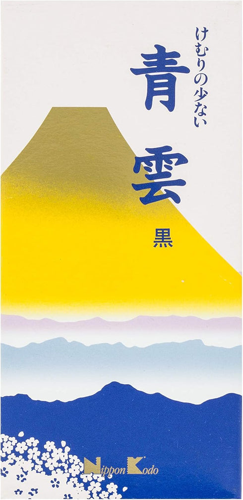 Nippon Kodo - 258 - Seiun Chrysanthemum Incense Sticks - 16 x 8 x 3 cm - Blue...
