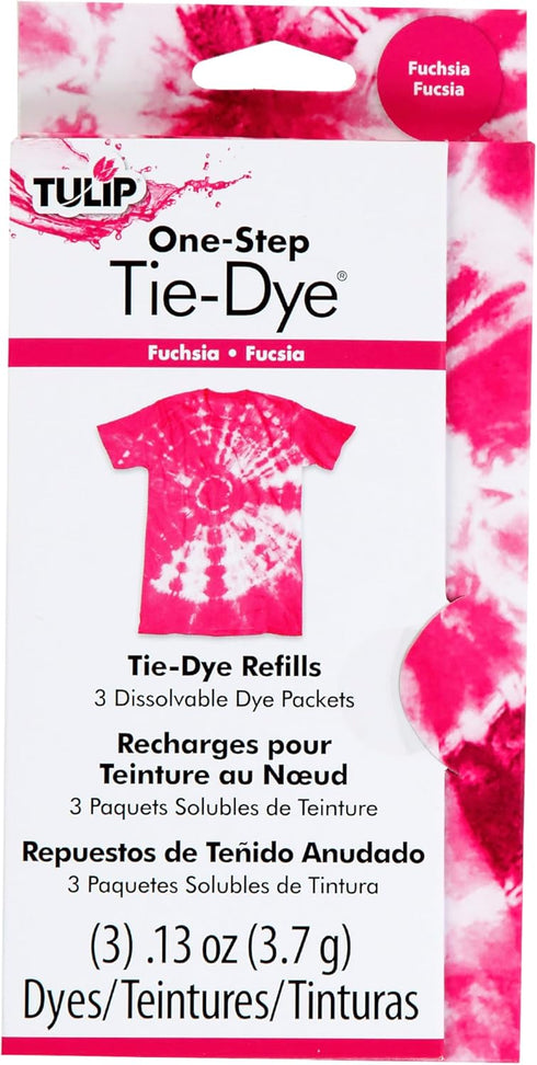 Tulip Fabric Dye Open Stock 29039 Fdy Refill Fuschia, Fuchsia...