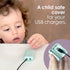 Geddy´s Mom Watch Your Mouth USB Charger Protector Award-Winning Baby Proof Cord Protector| BPA & Phthalate-Free Charger Protector | Electrical Sa...