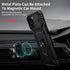 for iPhone 13 Pro Max Case with Slide Lens Cover, HD Screen Protector, Military Grade Drop Protection, Magnetic Rotated Ring Holder Kickstand Phon...
