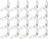 20pcs Thick Stainless Steel Corner Code 90 Degree Right Angle Reinforcement Angle Iron Triangle 40mm x40mm x16mm L Bracket Bracket...