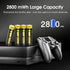 HW USB Rechargeable Lithium AA Batteries 4 Packs, 2800mWh(1860mAh) Li-ion AA Battery Constant Output 1.5V, 2 Hour Fast Charge with USB Cable,1000+...