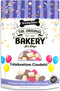 Three Dog Bakery Celebration Confetti with Vanilla, Strawberry and Blueberry Crunchy Dog Treats - 8oz...