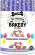 Three Dog Bakery Celebration Confetti with Vanilla, Strawberry and Blueberry Crunchy Dog Treats - 8oz...
