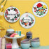 Nuberlic Embroidery Kit Cross Stitch Kit for Adults Stamped Hand Embroidery with Pattern Embroidery Hoop Cloth Needlepoint Thread Floss...