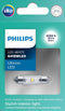Philips 6418 Ultinon LED Bulb (White), 1 Pack...