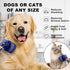 Pet Grooming Brush, Double Sided Undercoat Rake for Dogs & Cats, Professional Deshedding Brush and Dematting Tool, Safe and Effective Removing Kno...