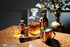 Luxury Stainless Steel Mini Hip Flask with Decanting Funnel, 140 ml (5 fl oz) -Copper Effect, 8.7 x 2.5 x 10 cm...
