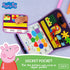 Peppa Pig Toddler Busy Board – Montessori toys for 1 2 3 4 Year Old, Educational Activity Sensory Board for Preschool Learning Fine Motor Skills, ...