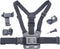 Adjustable Mobile Phone Chest Strap Harness Mount, Black, Compatible with iPhone, GoPro Hero, DJI Osmo Action Cameras...