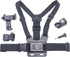 Adjustable Mobile Phone Chest Strap Harness Mount, Black, Compatible with iPhone, GoPro Hero, DJI Osmo Action Cameras...