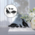 jojofuny 4pcs Garden Quail Stake Bird Yard Art Metal Statue Decor Animals Silhouette Outdoor Decoration Courtyard Ornaments for Lawns Backyard Pat...