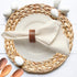 Wooden Napkin Ring for Weddings Dinner Parties or Every Day Use (Set of 12, Plane)...