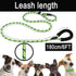 6 FT Dog Leash, durable dog leash, Heavy Duty Rope Dog Leash, Strong Training Dog Leash with Comfortable Padded Handle and Highly Reflective Threa...