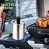 Stainless Steel Basting Pot with Basting Brush, BBQ Sauce Brush Pot Set with Handle Portable Sauce Brush for Cooking, Bbq Grill Accessories...