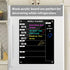 Weekly Dry Erase Board for Refrigerator, Magnetic Weekly Calendar for Fridge, Black Acrylic Note Board, Planner Schedule Board, Double-Sided Use...
