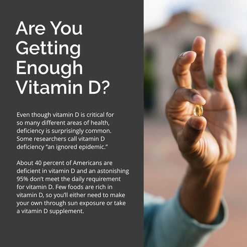 BrainMD by Dr Amen Vitamin D3 5000 - 100 Softgels - High Potency Cholecalciferol - Gluten Free - 100 Servings...