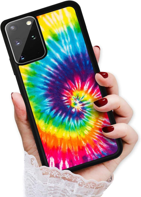 for Samsung S20+, Galaxy S20 Plus, Durable Protective Soft Back Case Phone Cover, HOT12658 Tie Dye...
