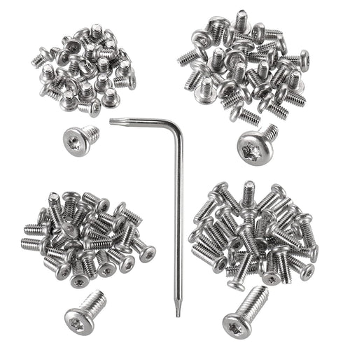 100pcs Pocket blade knife handle screws,Knife Pocket Clip Screw,Tactical Survival Knife Screw,EDC folding knives hilt fasteners,shaft pivot pin ri...