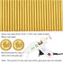 Gold Wax Seal Sticks 26pcs, Andotopee Glue Gun Wax Seal Sticks for Wax Seal Stamp, Premium Sealing Wax for Envelope Letter Seal Wedding Invation C...