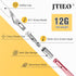 JTIEO Exacto Knife,74 Pack Hobby Knife with 4 Upgrade Sharp Hobby Knives and 70 Spare Exacto Knife Blades for Art,Stencil,Scrapbooking (Pink)...