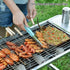 Barbecue Clip, Korean Style Stainless Steel Heat Resistant Barbecue Tongs, Cooking Tongs, Salad Tongs, Baking Tongs, Serving Tongs, Buffet Tongs...