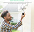 Weatherproof Light Bulb Security Camera Outdoor,2K HD WiFi Light Socket Camera, light bulb indoor security camera,360 outdoor security camera wire...