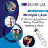 10ml/cc Plastic Syringe - Individually Sealed Measuring Syringe - Ideal for Scientific Labs & Pet Feeding - Luer Slip Tip for Refilling & Measurin...