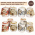 Dried Ground Sage in Italian Handmade Ceramic Jar, Herb, Spice & Seasoning Gifts, Spice Jars with Spices included, Artigiani dei Sapori, Product o...