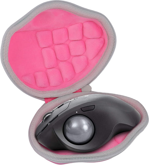 co2CREA Hard Case Replacement for Logitech MX Ergo/ERGO M575 Wireless Trackball Mouse (Pink Case)...
