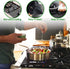 Gas Stove Burner Liners, 10 Pack Non-Stick Reusable Gas Range Protectors Stove Top Covers for Gas Burners Heat-resistant,Double Thickness, Dishwasher Safe 10.6”x10.6”
