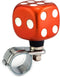 Steering Wheel Knob Suicide Spinner, Dice Shape Car Power Handle Grip Knobs Fit Most Manual Automatic Vehicles, Orange...