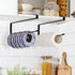 Tumbler Lid Organizer Under Cabinet, Tumbler Lid Storage Hook Up to 10 Lids, Cup Lid Holders Space Saving Tumbler Lid Hanger for Kitchen Storage, ...
