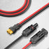 Solar Panel Plug to XT60 Charge Cable, 12AWG(6.5Ft) Solar Extension Cable with Upgraded XT60 Adapter,Solar Connector to XT60 Cable for Ecoflow Riv...