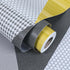 8630 Geometric Triangle Peel and Stick Wallpaper Yellow/Gray Removable Diamond Self Adhesive Contact Paper Shelf Liner for Office Background Furni...