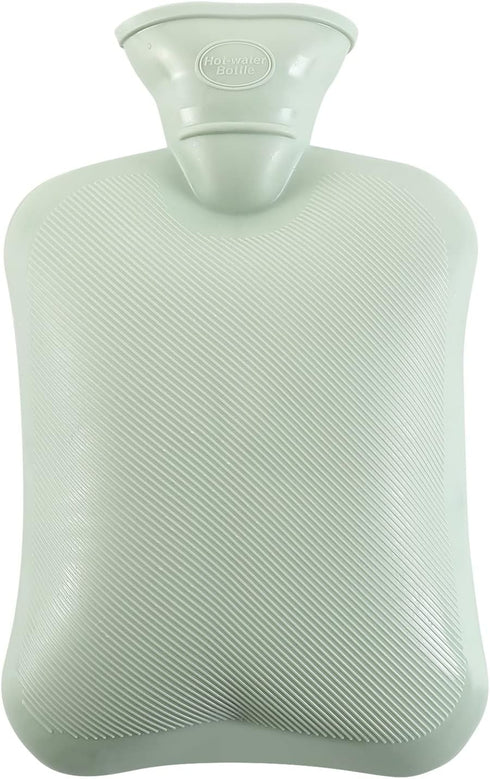 Hot Water Bottles - Natural Rubber 1 Litre Capacity,Premium Hot Water Bag for Pain Relief, Back Pain, Period Pain, Waist, Feet,Neck and Shoulders ...