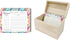 Recipe Box with Cards (50 Count Floral Recipe Cards), Recipe Card Box, Recipe Tin, Recipe Boxes, Recipe Cards 4x6 Inches, 4x6 Recipe Cards, Metal ...