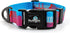 Jacquard Dog Collar, Adjustable Pet Dog Collar for Medium Dogs with Quick Release Buckle, Durable Breathable &Fade Resistant Dog Collar for Medium...