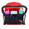 lebogner Luxury Stroller Organizer, Stroller Accessories, Universal Black Baby Diaper Stroller Bag, Stroller Cup Holder, Fits Most Strollers....
